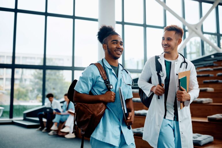 happy medical students after the lecture at the un 2023 11 27 05 32 11 utc